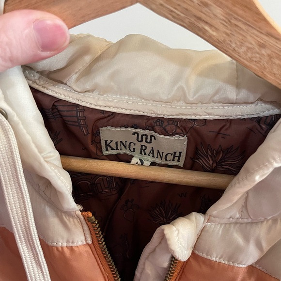 King Ranch Colorblock Western Puff Vest - Picture 5 of 8